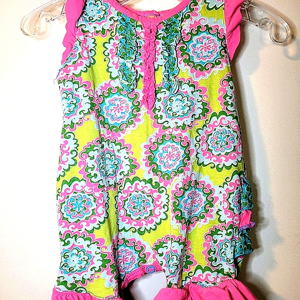 Flit & Flitter Ruffled Romper